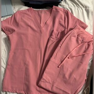 Mandala Pink Scrub Set